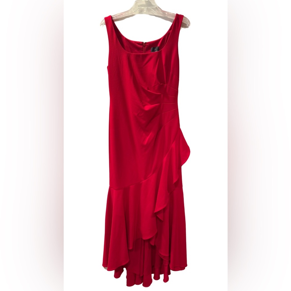 Long Red Mermaid Gown NWT